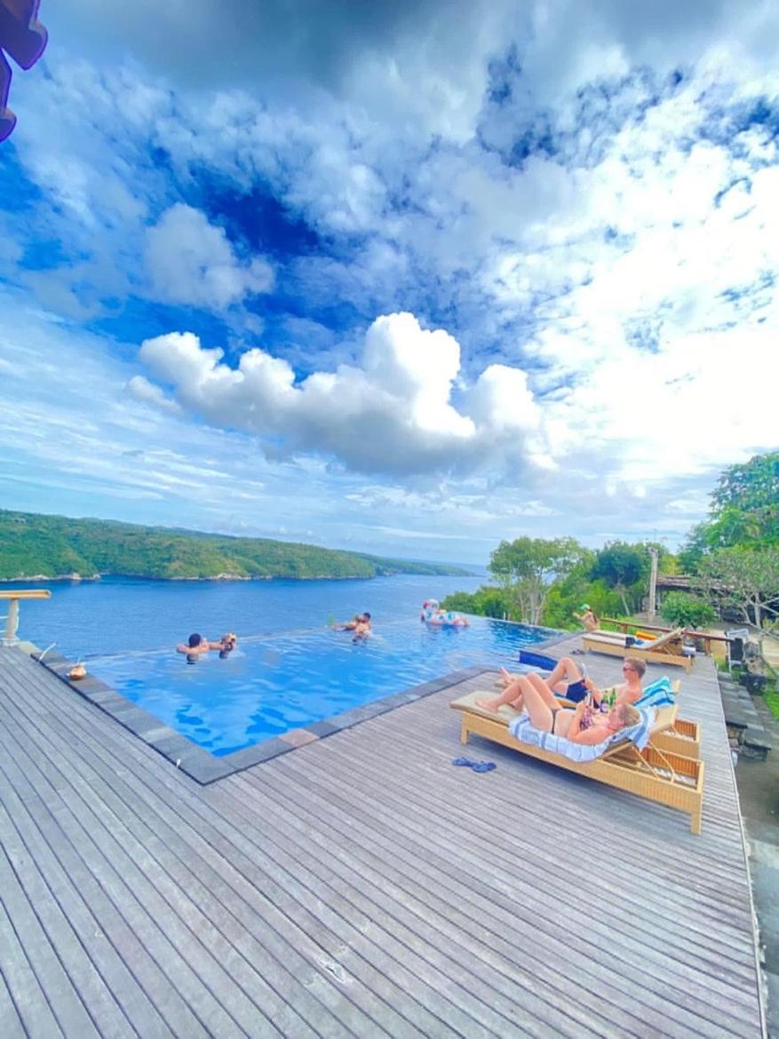 Ceningan Cliff Cottages Lembongan Exteriör bild